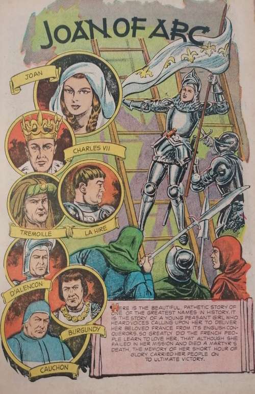 Classics Illustrated Joan of Arc No. 78