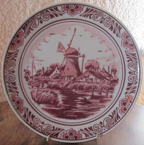 "M DELFT" HOLLAND PLATE