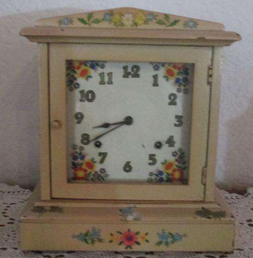 RUSSIAN ANSONIA INWARDS WINDUP CLOCK 1929