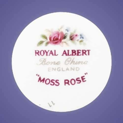 Royal Albert `Moss Rose` Trio