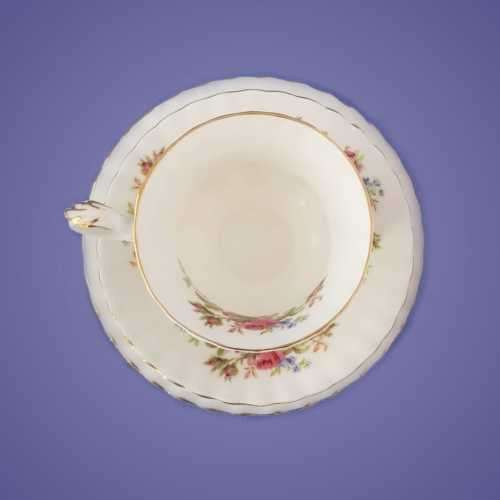 Royal Albert `Moss Rose` Trio