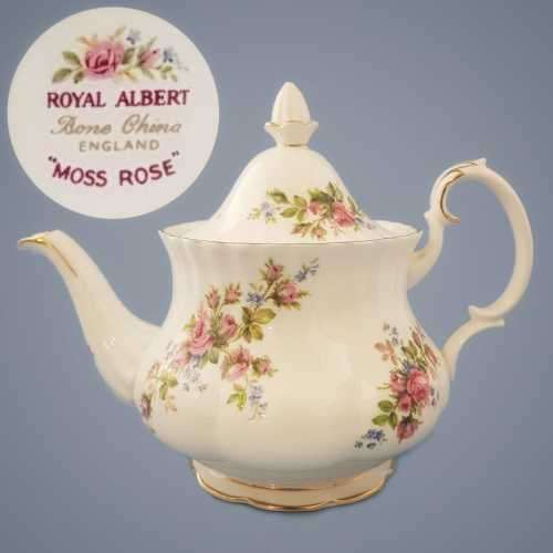 Royal Albert "Moss Rose" Teapot