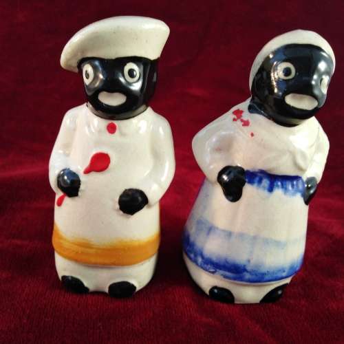 SALT AND PEPPER SET "BAKER AND CHEF"