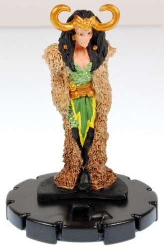 Marvel Comics Hammer of Thor Expansion Loki (female) Heroclix Figure