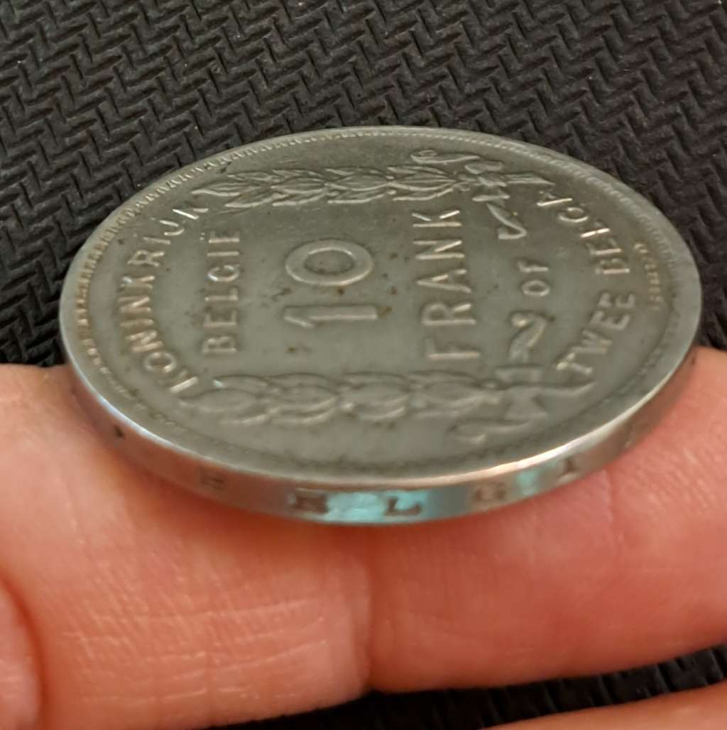 1930 Belgium 10 Frank