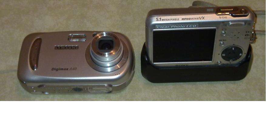 SONY CYBERSHOT & SAMSUNG DIGITAL CAMERA'S - READ CAREFULLY. R1 START!!!