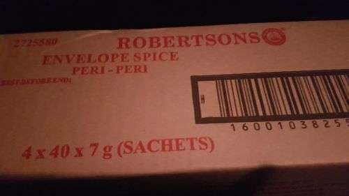 Chicken Spice Powder Envelopes - 4 Boxes X 40 grams X 7g Envelope