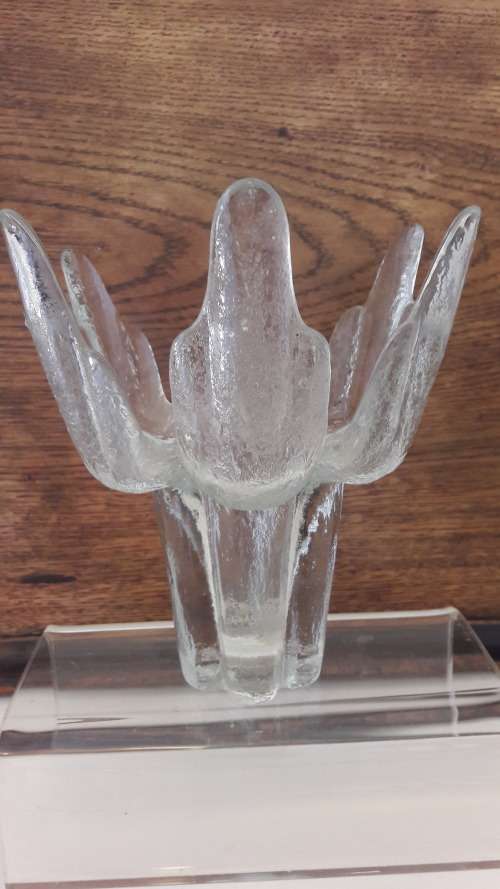 Scandinavian Finland Cactus vase by Lasisepat Mantsala  circa 1960's