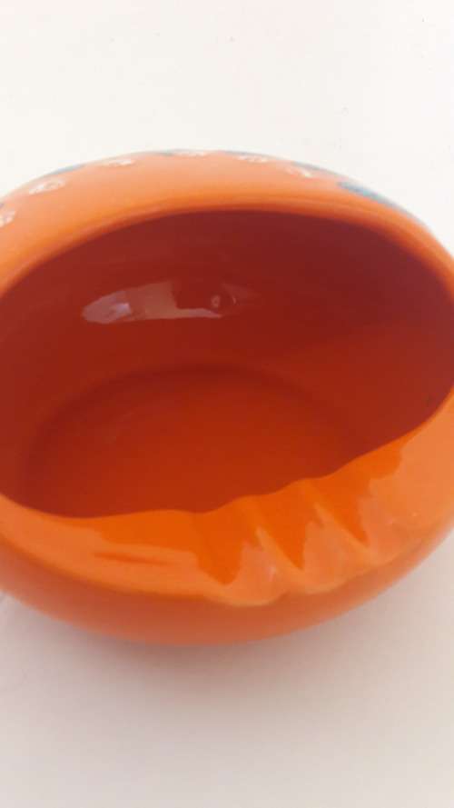 Midcentury Pop Art Retro Space Age Cigar ashtray catch-all bowl by Bertoncello Italy 1960`s