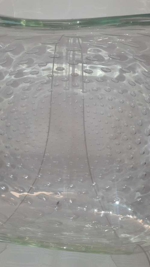Rare Large hand blown Murano bowl MidCentury Modern attributed to Barovier