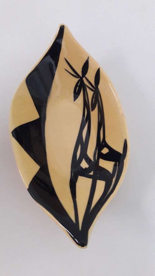 Scandinavian Norwegian Stavangerflint bowl by Inger Waage mid 1950's