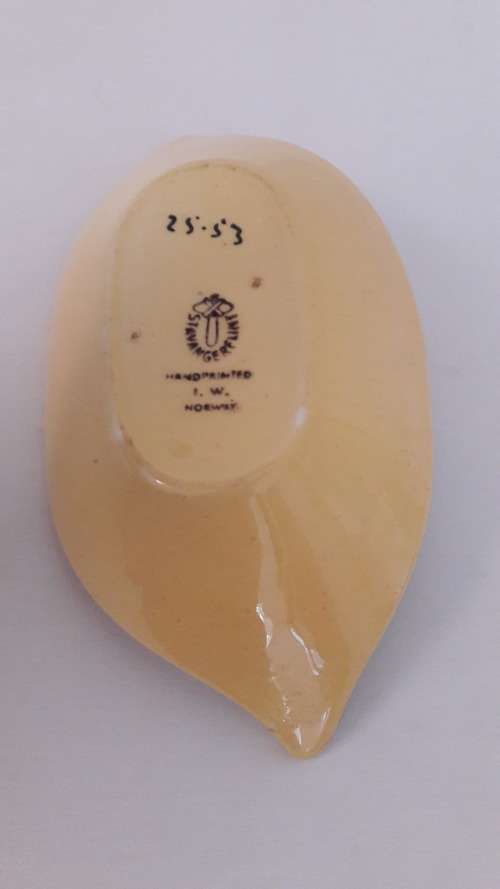 Scandinavian Norwegian Stavangerflint bowl by Inger Waage mid 1950's