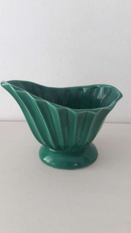 Collectible Midcentury Modern Lucia ceramic vase -rare shape circa 1950`s