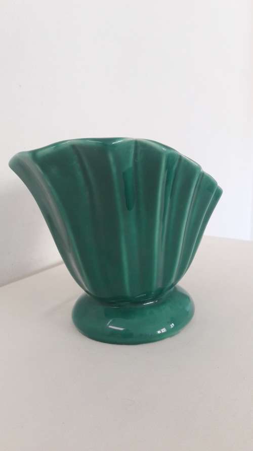 Collectible Midcentury Modern Lucia ceramic vase -rare shape circa 1950`s