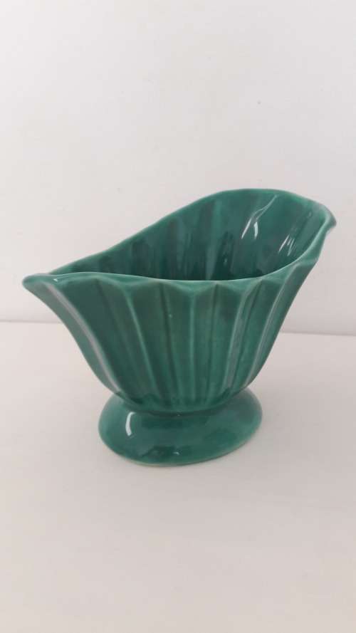 Collectible Midcentury Modern Lucia ceramic vase -rare shape circa 1950`s