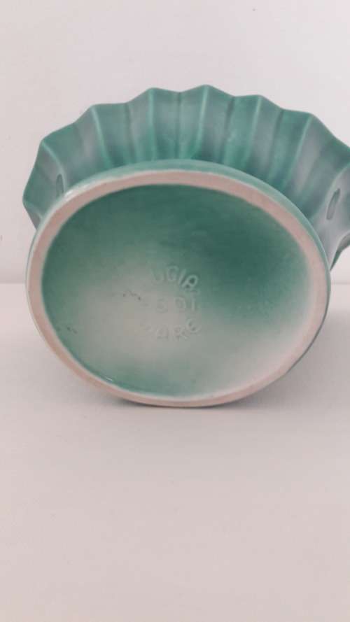 Collectible Midcentury Modern Lucia ceramic vase -rare shape circa 1950`s