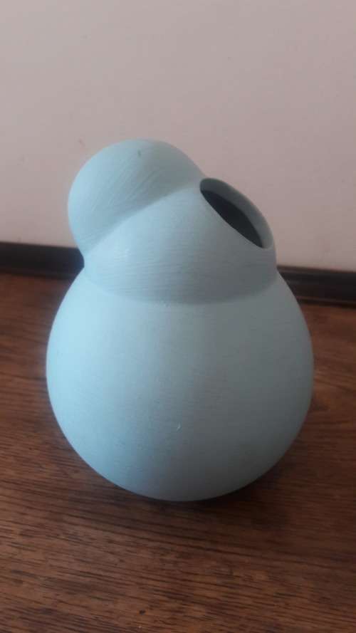 Collectible Post modern ceramic vase by Dutch company Serax circa 1990`s