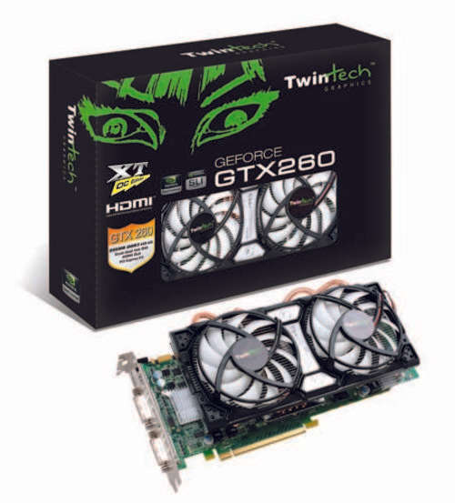 Twintech GTX260 896MB Arctic Cooling Pro XT OC Edition (Core 216)