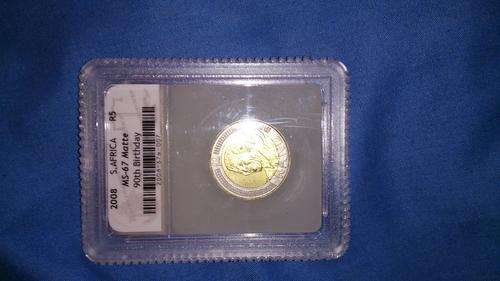 #WOW# One of a kind MS67 Matte Mandela 90th C0in