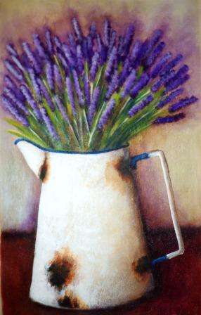 VALENCIA VAN ZYL - Acrylic on very good quality canvas (29cm x 49cm)