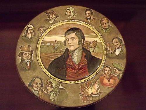 ANTIQUE ROYAL DOULTON Charger Plate/Rack Plate  "BURNS "D6306 -.Made in England.