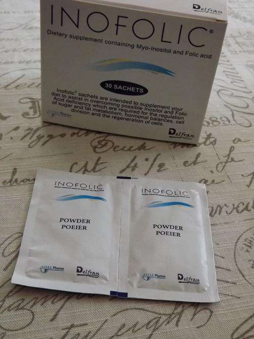 Price Reduced !!!!  Inofolic  - 29 Powder Sachets Box - containing Myo-Inositol and Folic Acid