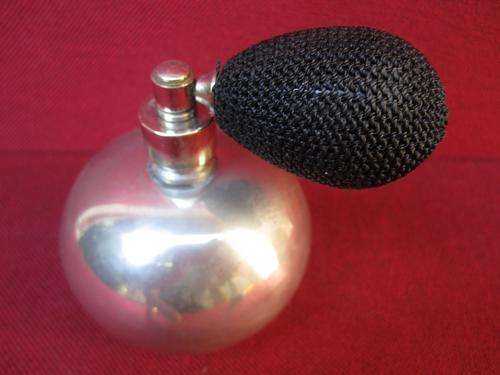 Delightful RARE Vintage "NOBLEMAN PEWTERWARE" Made in Sheffield Parfum Atomizer!