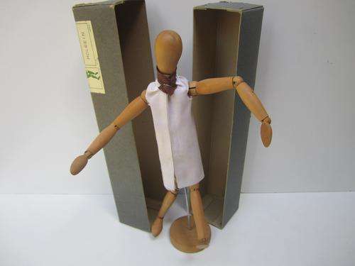 WOW WOW WOW!!! Beautiful Wooden "HOLBEIN MANIKIN"! Made in Japan