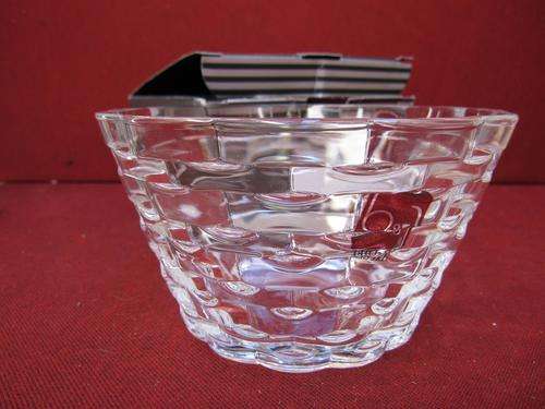 Exquisite f&d LEAD FREE CRYSTAL GLASS Bowl in Original Box!