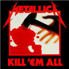 METALLICA - KILL EM ALL 1989 VERTIGO LP