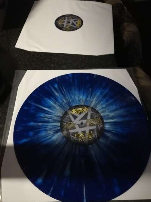 ANTHRAX - FOR ALL KINGS SPLATTER VINYL 2XLP (3 SIDES)