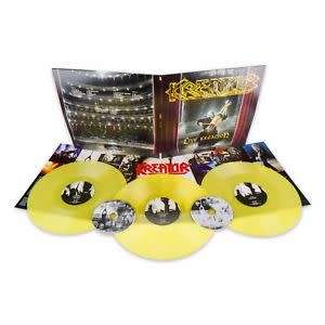 KREATOR - LIVE KREATION COLOURED VINYL 3 X LP & 2 CD SET