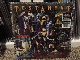 TESTAMENT - LIVE AT THE FILMORE LIMITED EDITION DOUBLE BLUE VINYL