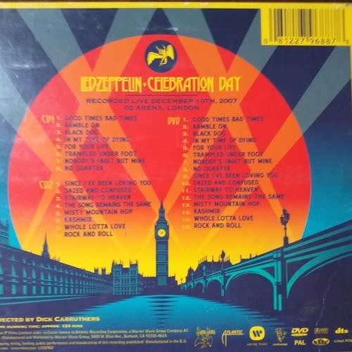 LED ZEPPELIN - CELEBRATION DAY DVD & 2CD
