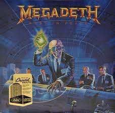 MEGADETH - RUST IN PEACE 2008 VINYL (FREE POSTNET SHIPPING IN RSA ONLY)