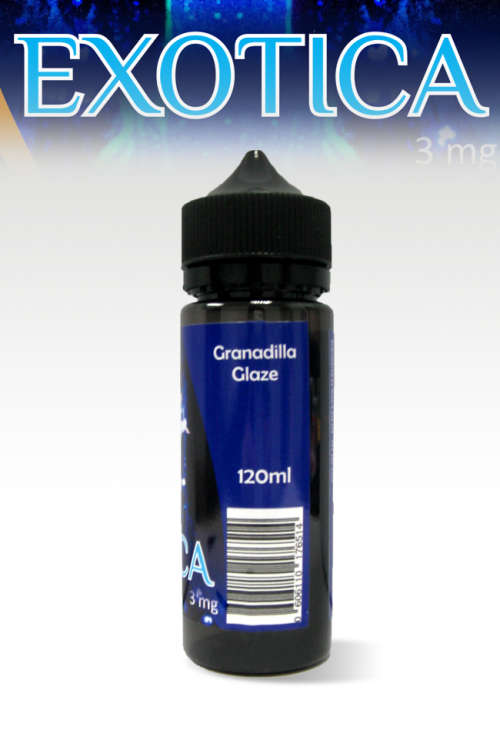 GRENADILLA GLAZE 120ml (0/3mg) Exotica Vape Liquid