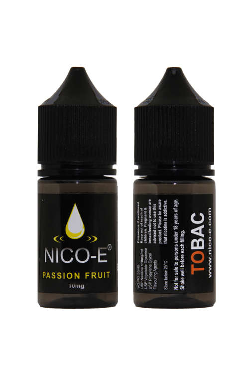 E-LIQUID PASSION FRUIT - 30ML - 15MG