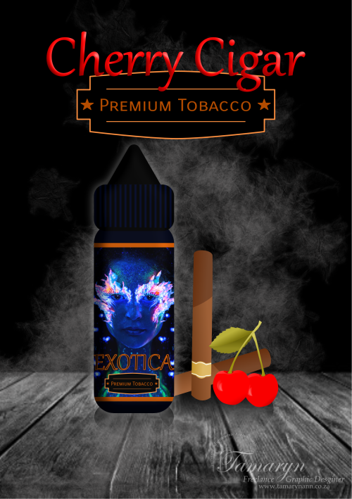 Cherry Cigar Blend Vape Liquid 120ml - 3mg
