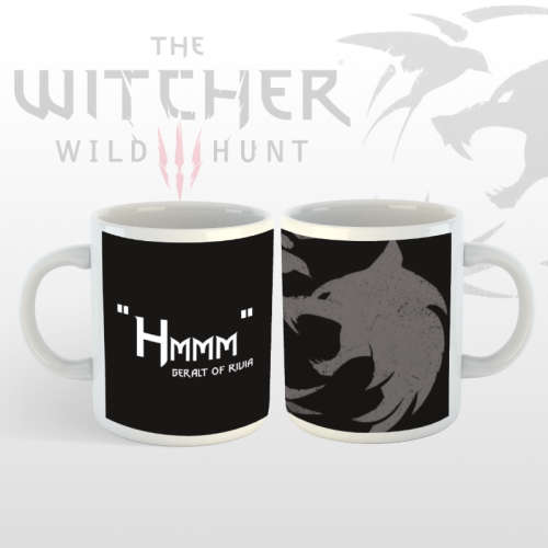 `Hmmm` Geralt of Rivia - The Witcher Coffee Mug.