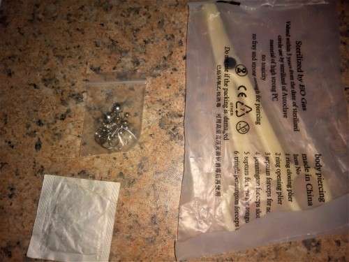 DIY PIERCING KIT!!!!