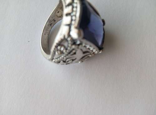 BEAUTIFUL MEN`S SILVER RING
