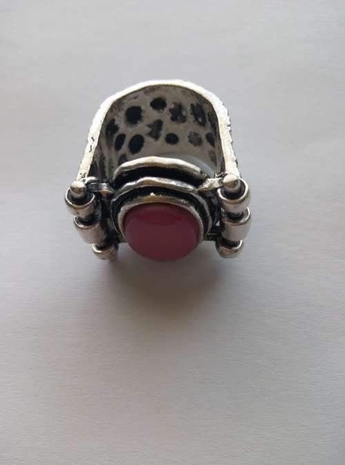 BEAUTIFUL MEN`S SILVER RING