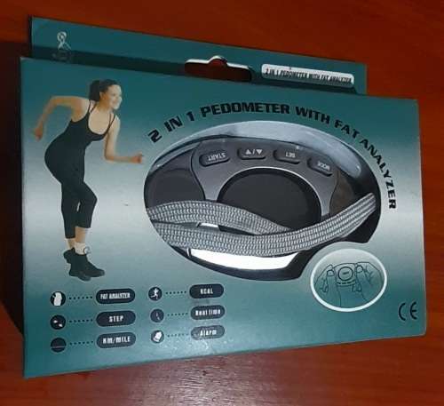 PEDOMETER AND FAT ANALYZER