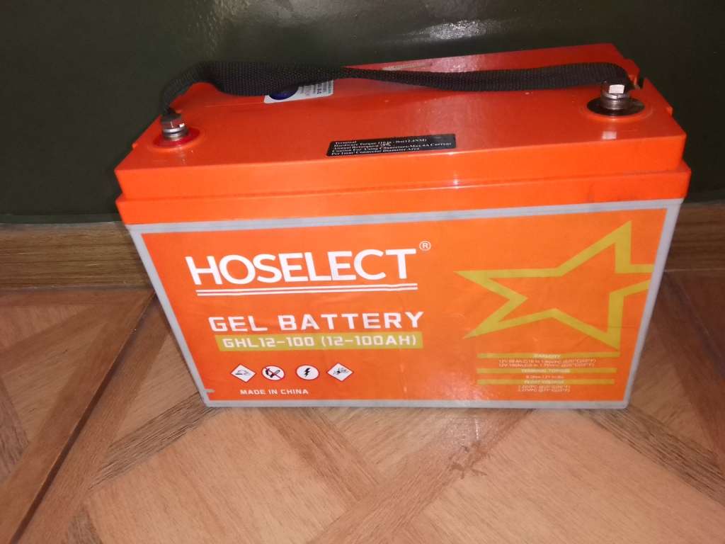 100AH 12 V HOSELECT GEL BATTERY