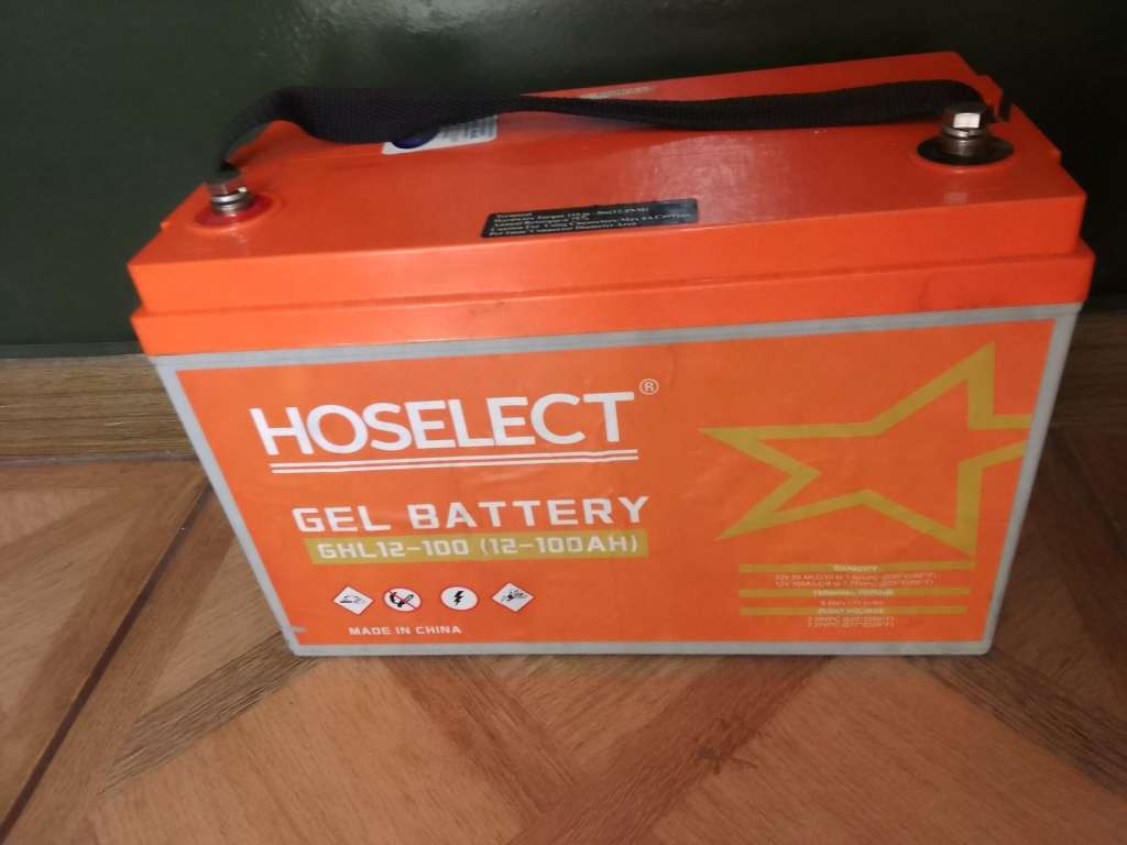 100AH 12 V HOSELECT GEL BATTERY