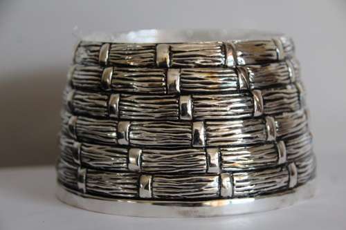 Silver Plated Bee Hive honey Pot by Godinger