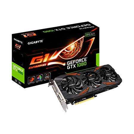 Gigabyte 1080 GTX G1 graphics card Nvidia
