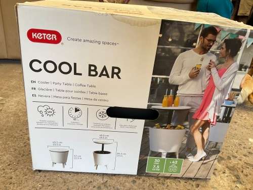 Keter Cool Bar (Multi purpose table and drink cooler)