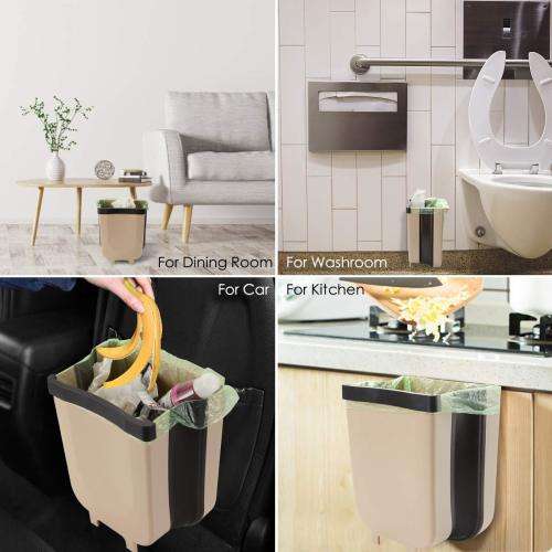 Foldable Multipurpose Hanging Trash Can