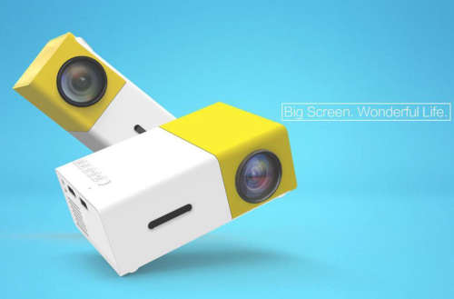 Portable HD LED Projector Laptop Home Cinema Theatre